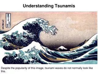 Understanding Tsunamis