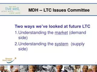 MDH -- LTC Issues Committee
