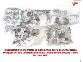 Presentation to the Portfolio Committee on Public Enterprises: