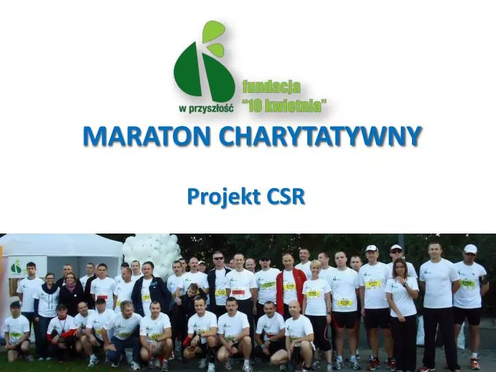 maraton charytatywny