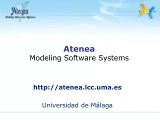 Atenea Modeling Software Systems