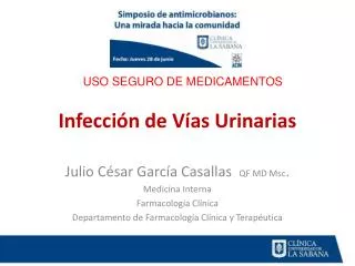 infecci n de v as urinarias