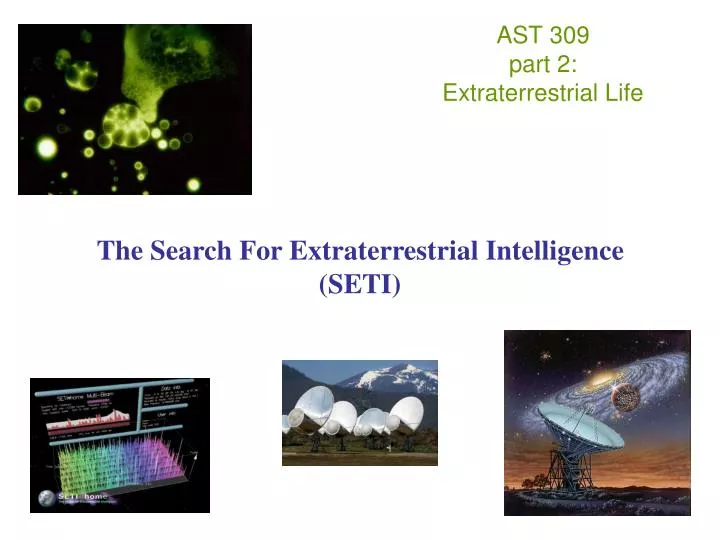 ast 309 part 2 extraterrestrial life