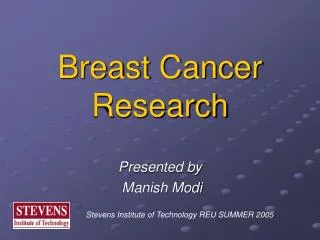 Breast Cancer Research