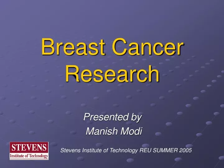 breast cancer research