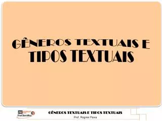 g neros textuais e tipos textuais