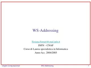 WS-Addressing