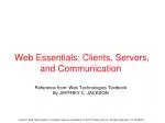 Understanding Web Clients, Servers, and HTTP Communication Protocol - slide 1