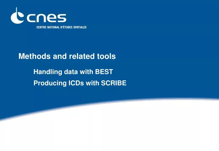 methods and related tools
