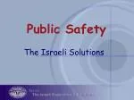 Israeli Security Solutions: Advanced Technologies for Global Safety - slide 1