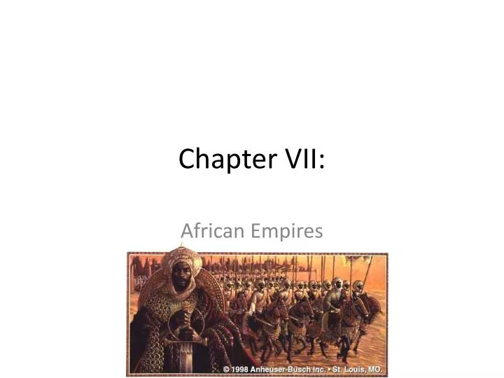 chapter vii