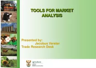 TOOLS FOR MARKET ANALYSIS