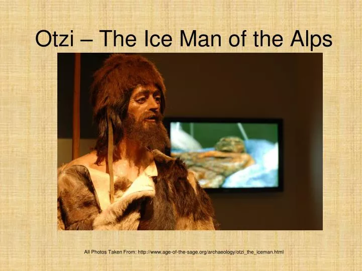 otzi the ice man of the alps