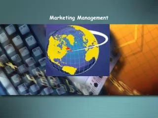 Marketing Management MODULE D