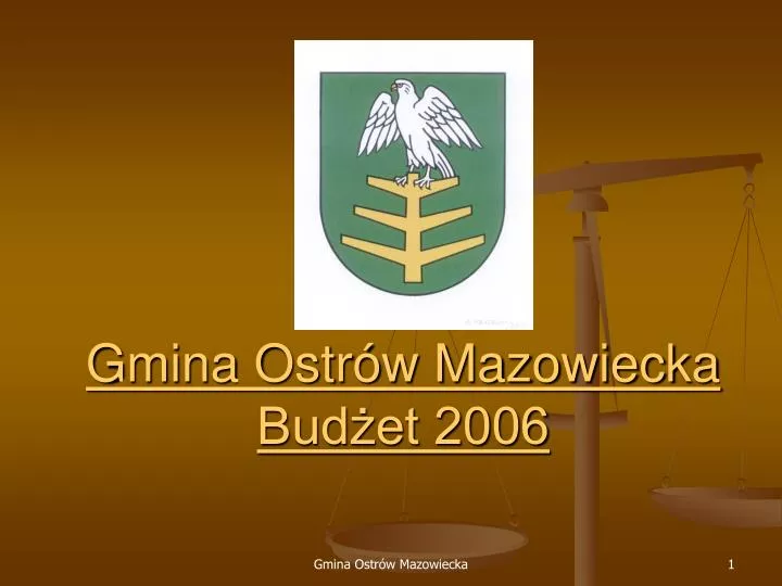 gmina ostr w mazowiecka bud et 2006