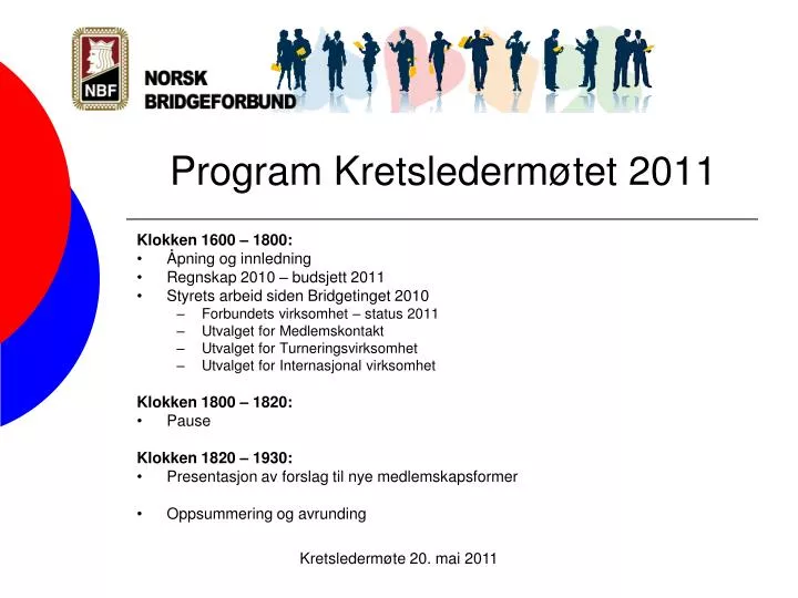 program kretslederm tet 2011