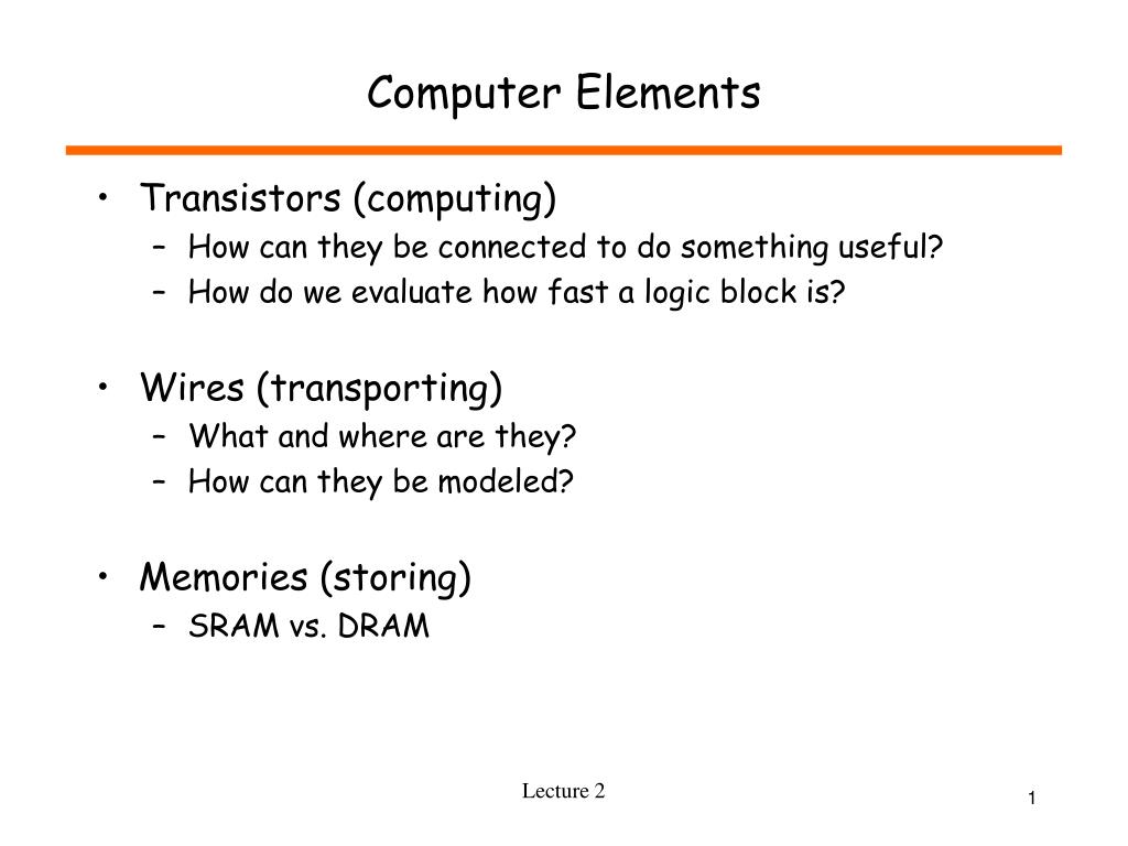 PPT - Computer Elements PowerPoint Presentation, free download - ID:6118328