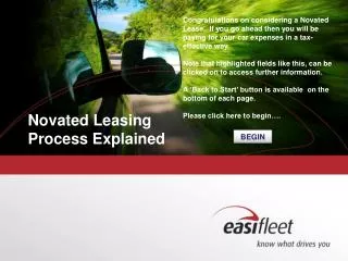 Novated Leasing Process Explained