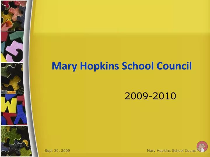 mary hopkins school council