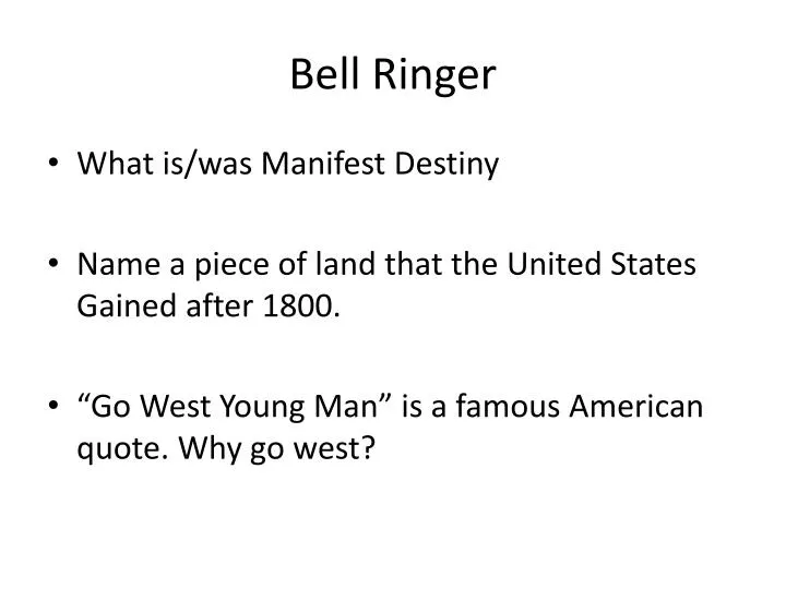 bell ringer