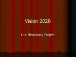 Vision 2020 - slide 1
