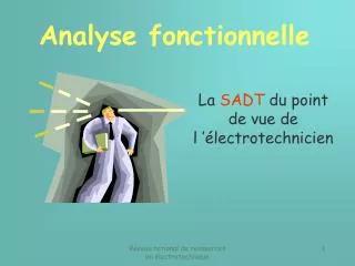 analyse fonctionnelle