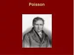 Poisson - slide 1