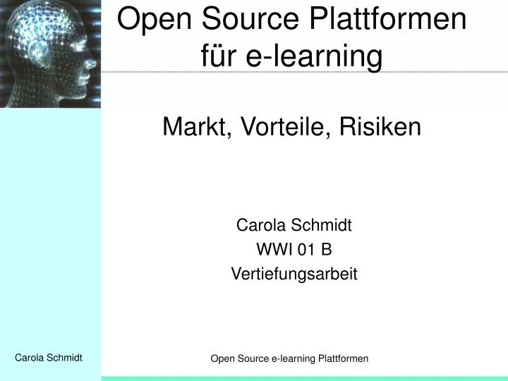 open source plattformen f r e learning markt vorteile risiken