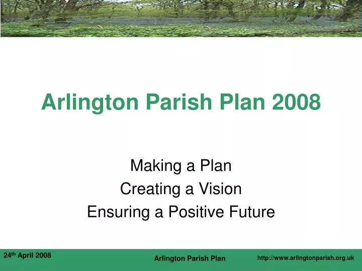 arlington parish plan 2008