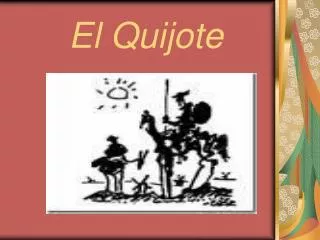 el quijote