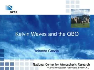 Kelvin Waves and the QBO