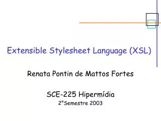 extensible stylesheet language xsl