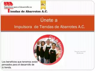 nete a impulsora de tiendas de abarrotes a c