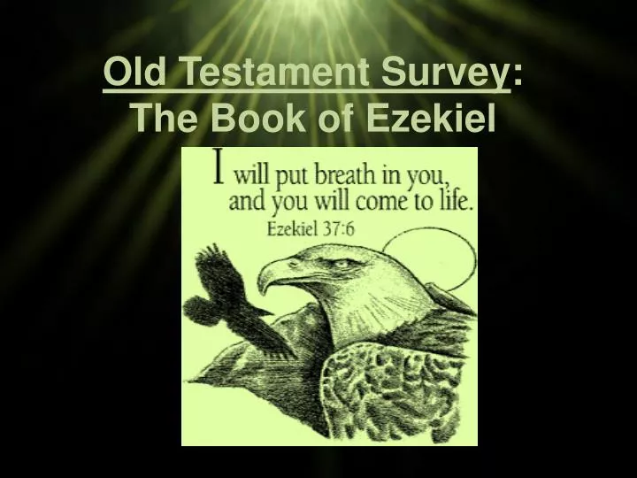 old testament survey the book of ezekiel