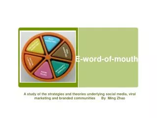 E-word-of-mouth
