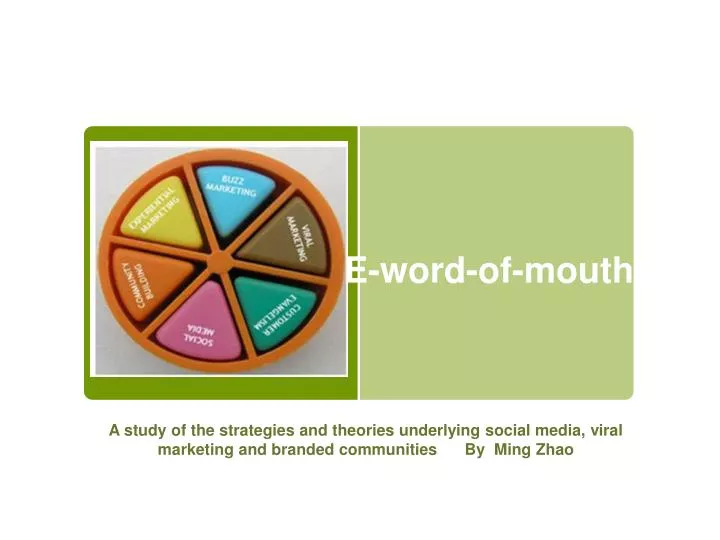 e word of mouth