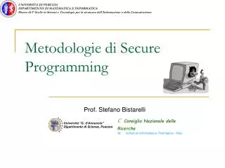 metodologie di secure programming