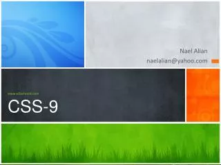 w3schools CSS-9