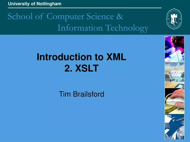 introduction to xml 2 xslt