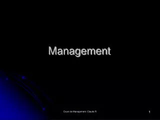 management
