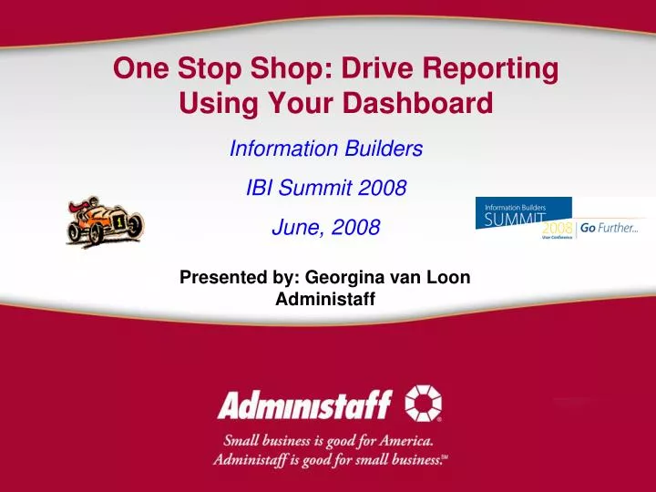 one stop shop drive reporting using your dashboard