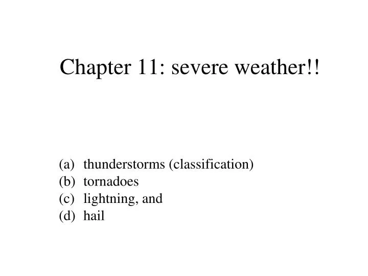 chapter 11 severe weather