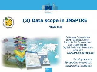 (3) Data scope in INSPIRE