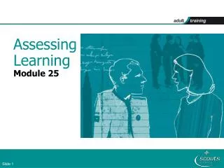 Assessing Learning Module 25