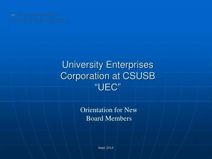 university enterprises corporation at csusb uec