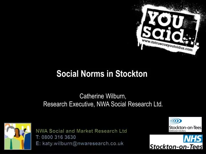 social norms in stockton