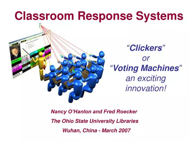 clickers or voting machines an exciting innovation