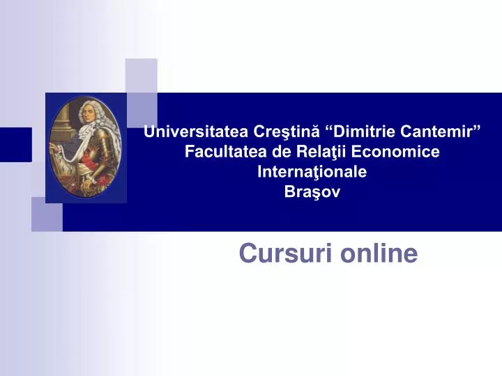 universitatea cre tin dimitrie cantemir facultatea de rela ii economice interna ionale bra ov