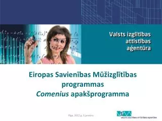 e iropas s avien bas m izgl t bas programmas comenius apak programma
