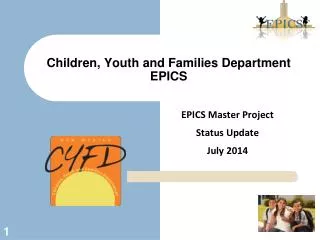 Children, Youth and Families Department EPICS